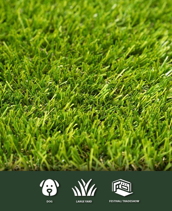 Emerald 56 is a naturalistic synthetic grass at an affordable price