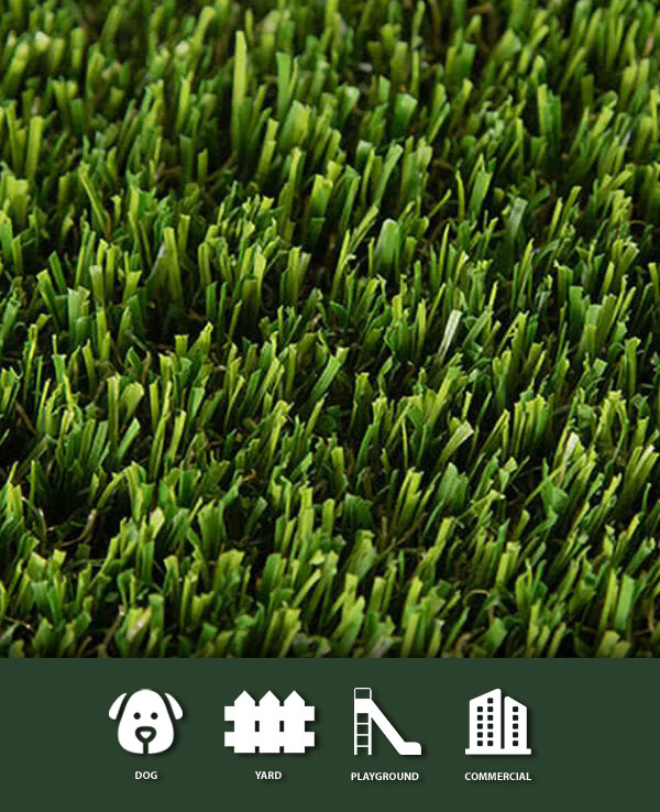 The elegance of a lush, natural lawn meets the brilliance of modern technology with the ultimate in real-looking artificial grass.