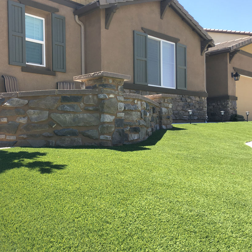 With synthetic turf, you'll help the environment, increase the value of your home, and have the best looking lawn in the neighborhood!