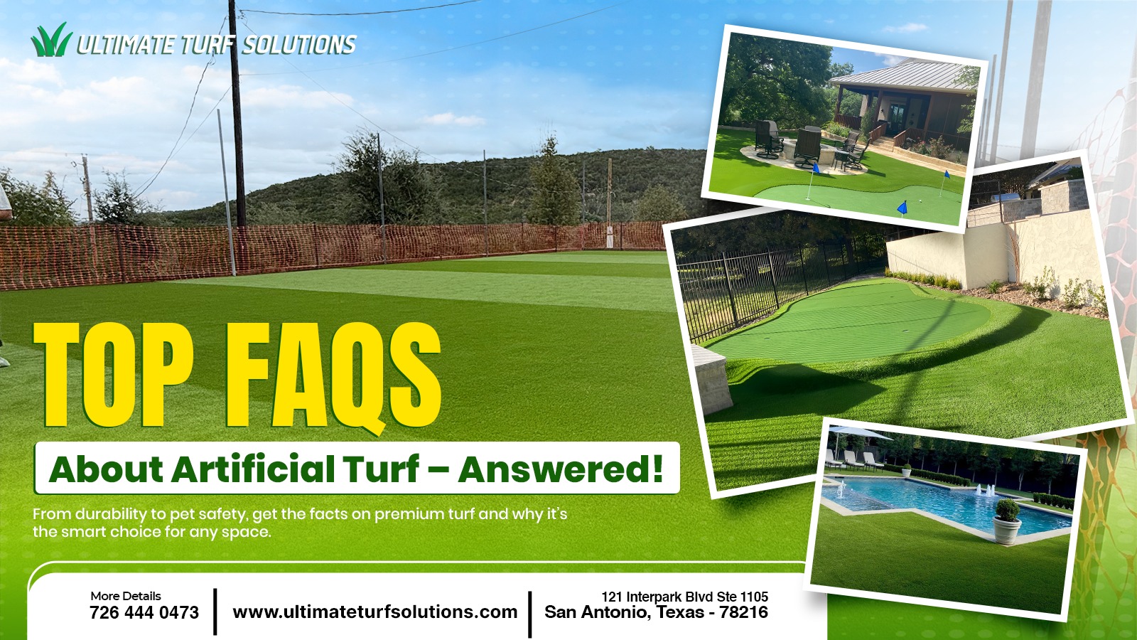 Top FAQs About Artificial Turf Products – Key Info at a Glance